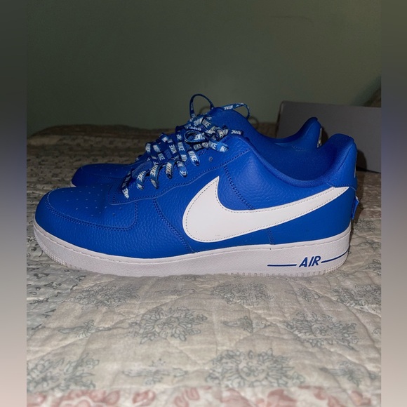 Nike Other - Nike Air Force 1 ‘07 LV8 game Royal/white men’s size 13 sneaker. Only worn 2x